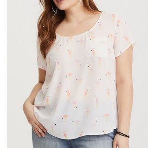 Torrid flamingo top